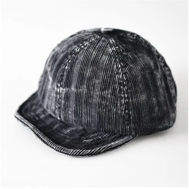 Vintage Distressed Duckbill Cap for Men Women - Image 4