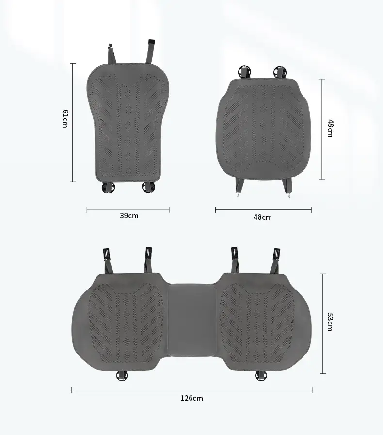 Haobo Ht/Gt/Hl Seat Cushion Special for All Seasons, Ventilated and Breathable Main and Auxiliary Rear Seat Cushions Single Piece Supplies — feature 14