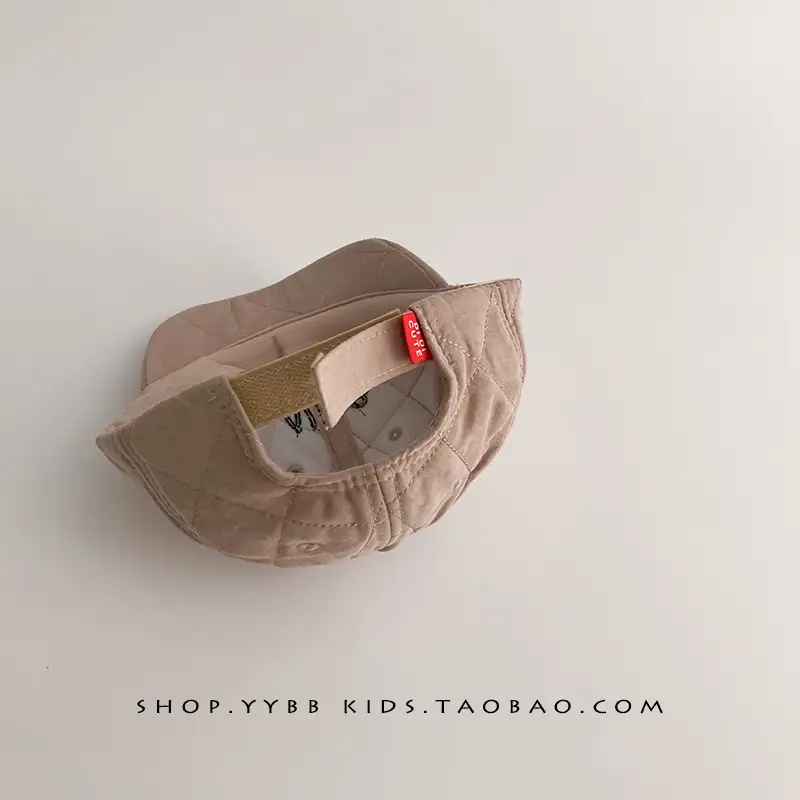 Baby Baseball Cap Warm Cotton Lining Winter