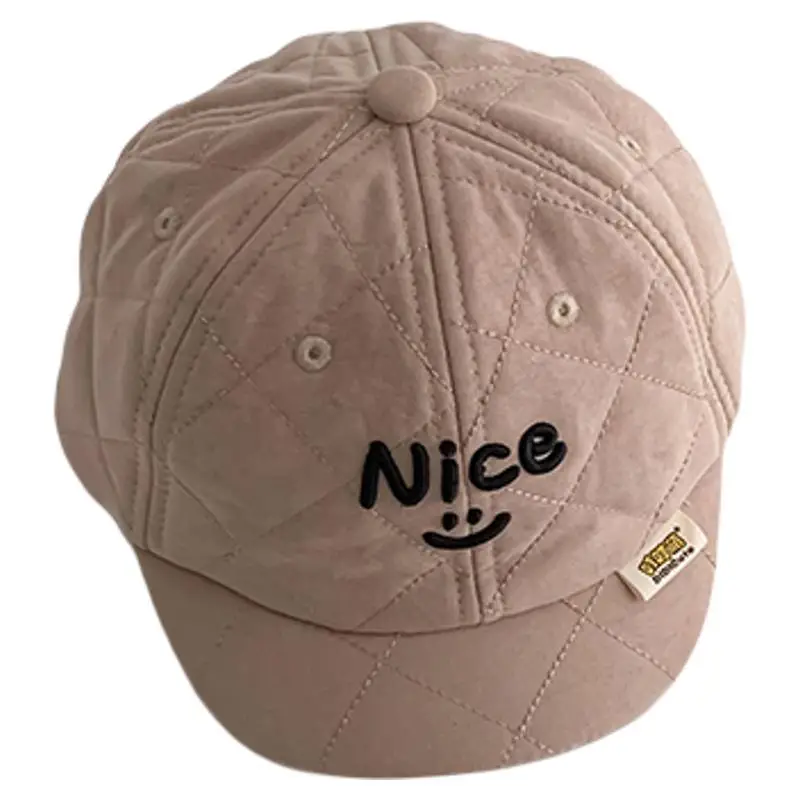 Baby Baseball Cap Warm Cotton Lining Winter