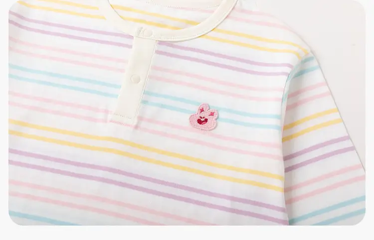 100% Cotton Kids T-Shirt Striped Spring 2026 — feature 26