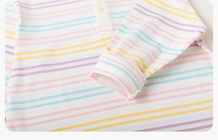 100% Cotton Kids T-Shirt Striped Spring 2026 — feature 28