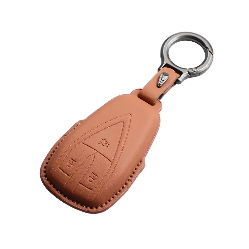 Changan Deep Blue S07 Key Cover Brown Leather - Image 25