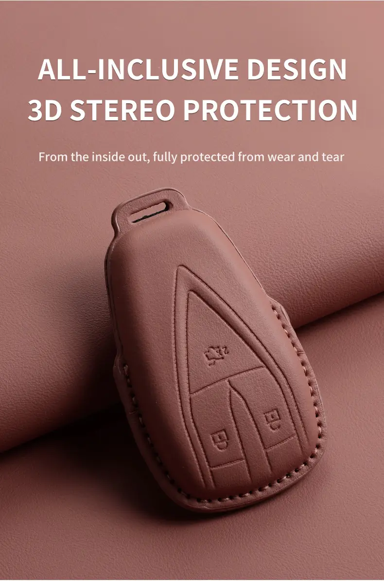 Changan Deep Blue S07 Key Cover Brown Leather — feature 27