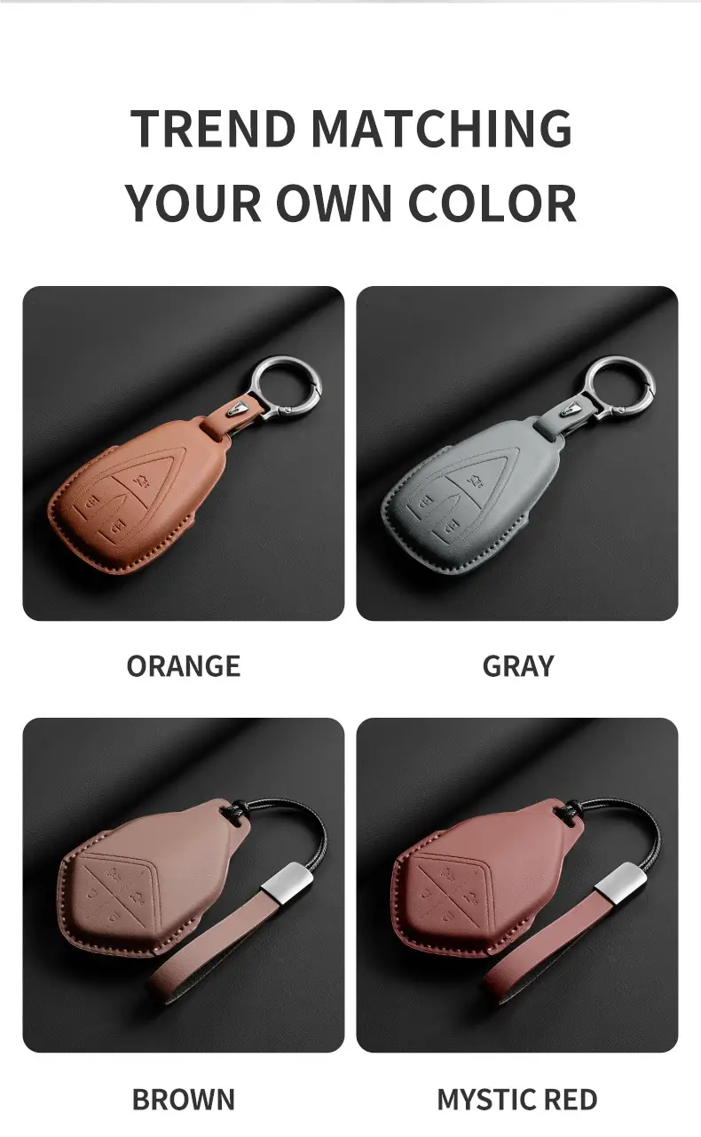Changan Deep Blue S07 Key Cover Brown Leather — feature 29
