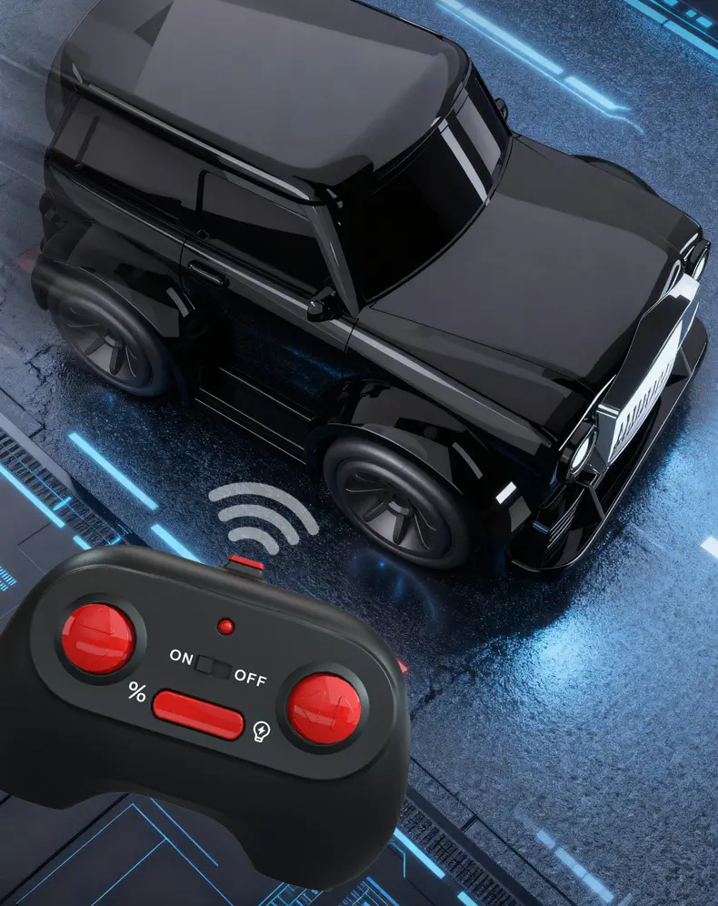 2026 New Model Children's Remote Control Four-Wheel Drive Drift Car, Rechargeable, Variable Speed, Crash-Resistant Racing Car, Electric Toy for Boys — feature 5