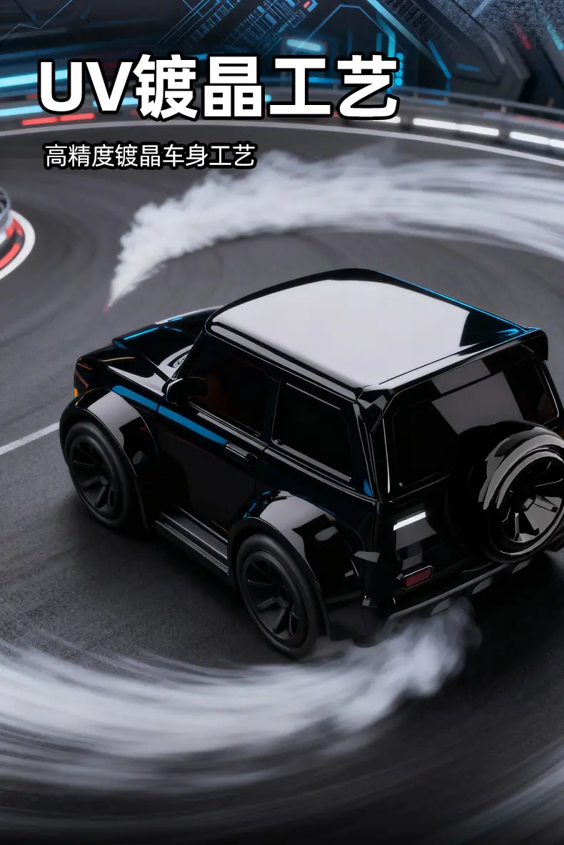 2026 New Model Children's Remote Control Four-Wheel Drive Drift Car, Rechargeable, Variable Speed, Crash-Resistant Racing Car, Electric Toy for Boys — feature 6