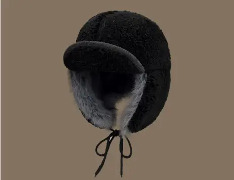 Women's Korean Style Fur Cap for Winter Warmth - Image 2