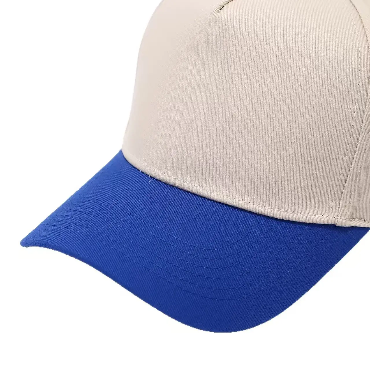 Pure Cotton Beige Peaked Cap for Men — feature 19
