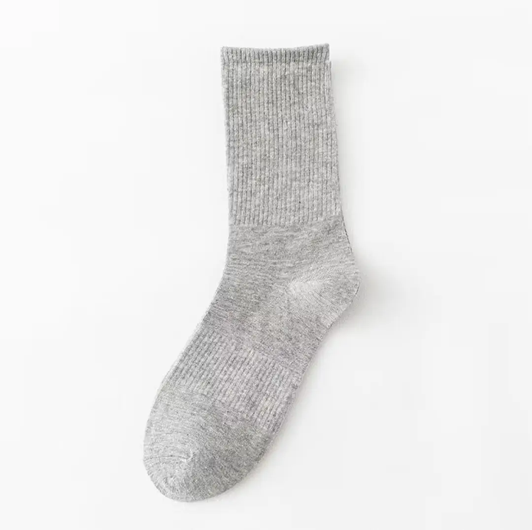 Zhuji Autumn and Winter Socks Men's Sports Socks Cotton Socks Men's and Women's Summer Mid-Calf Socks Deodorant and Sweat-Absorbent Men's Wholesale
