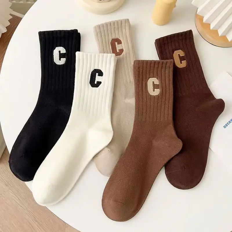 Zhuji Autumn and Winter Socks Men's Sports Socks Cotton Socks Men's and Women's Summer Mid-Calf Socks Deodorant and Sweat-Absorbent Men's Wholesale