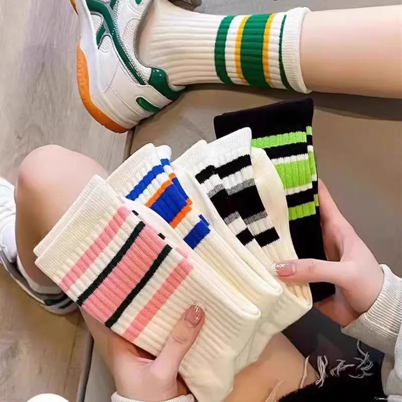 Zhuji Autumn and Winter Socks Men's Sports Socks Cotton Socks Men's and Women's Summer Mid-Calf Socks Deodorant and Sweat-Absorbent Men's Wholesale