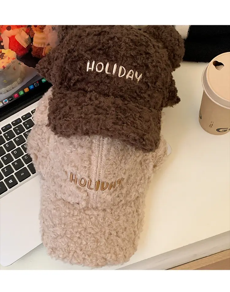 Cute Brown Bear Hooded Cap for Women Winter Warm — feature 11