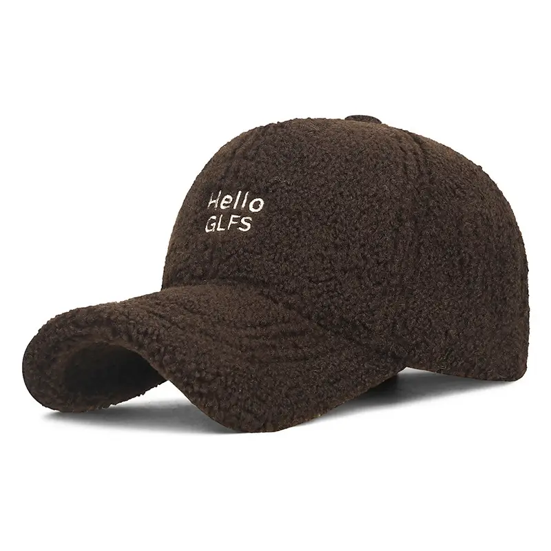 Lamb Wool Warm Women's Cap Autumn Winter Korean Style - Image 12