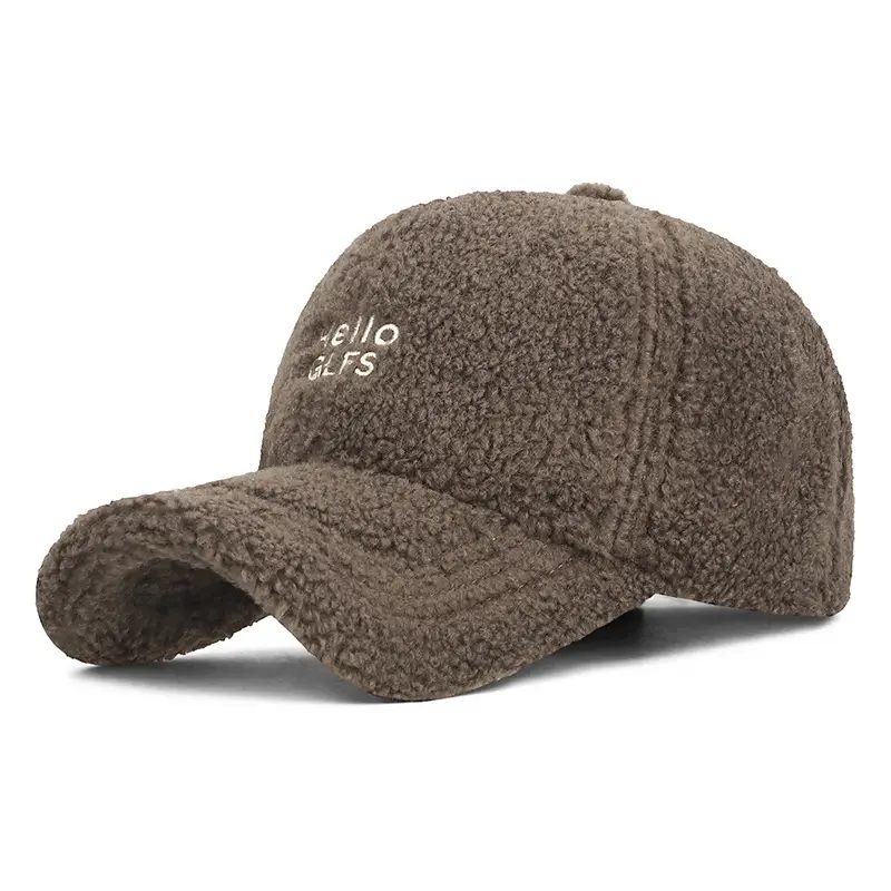 Lamb Wool Warm Women's Cap Autumn Winter Korean Style - Image 9