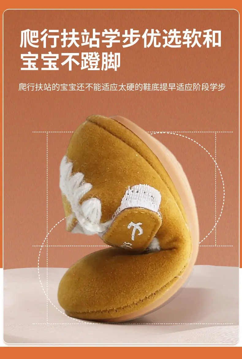 Winter Baby Shoes for Women 0-6-12 Months Soft Sole Fleece-Lined Toddler Shoes — feature 20