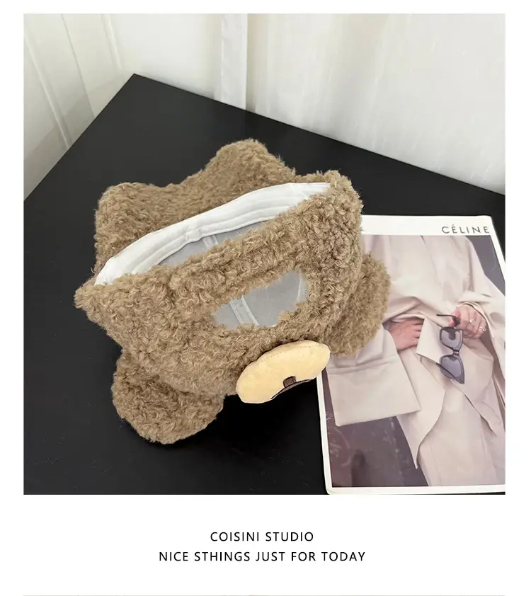 Cute Bear Hood for Women Spring Summer Large Head — feature 22