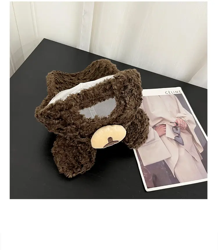 Cute Bear Hood for Women Spring Summer Large Head — feature 25