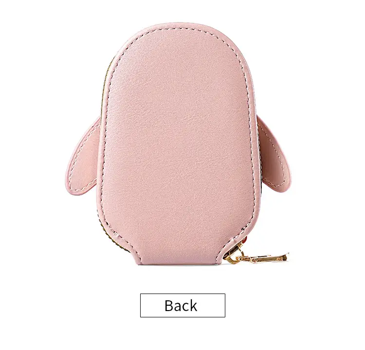 Cute Cartoon Penguin Small Bag Trendyy Pu Coin Purse Korean Style Accordion Card Holder Large Capacity Multi-Function 9 Card Slots — feature 14