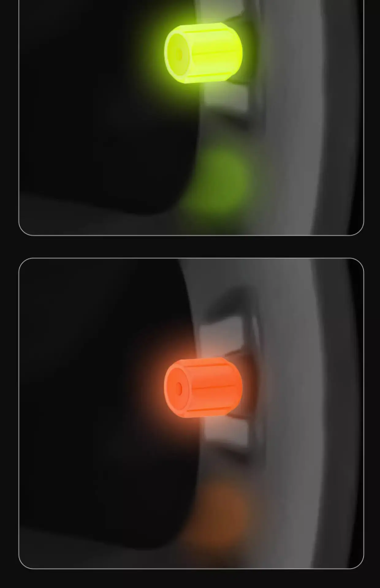 Luminous Tire Valve Cap Electric Motorcycle — feature 16
