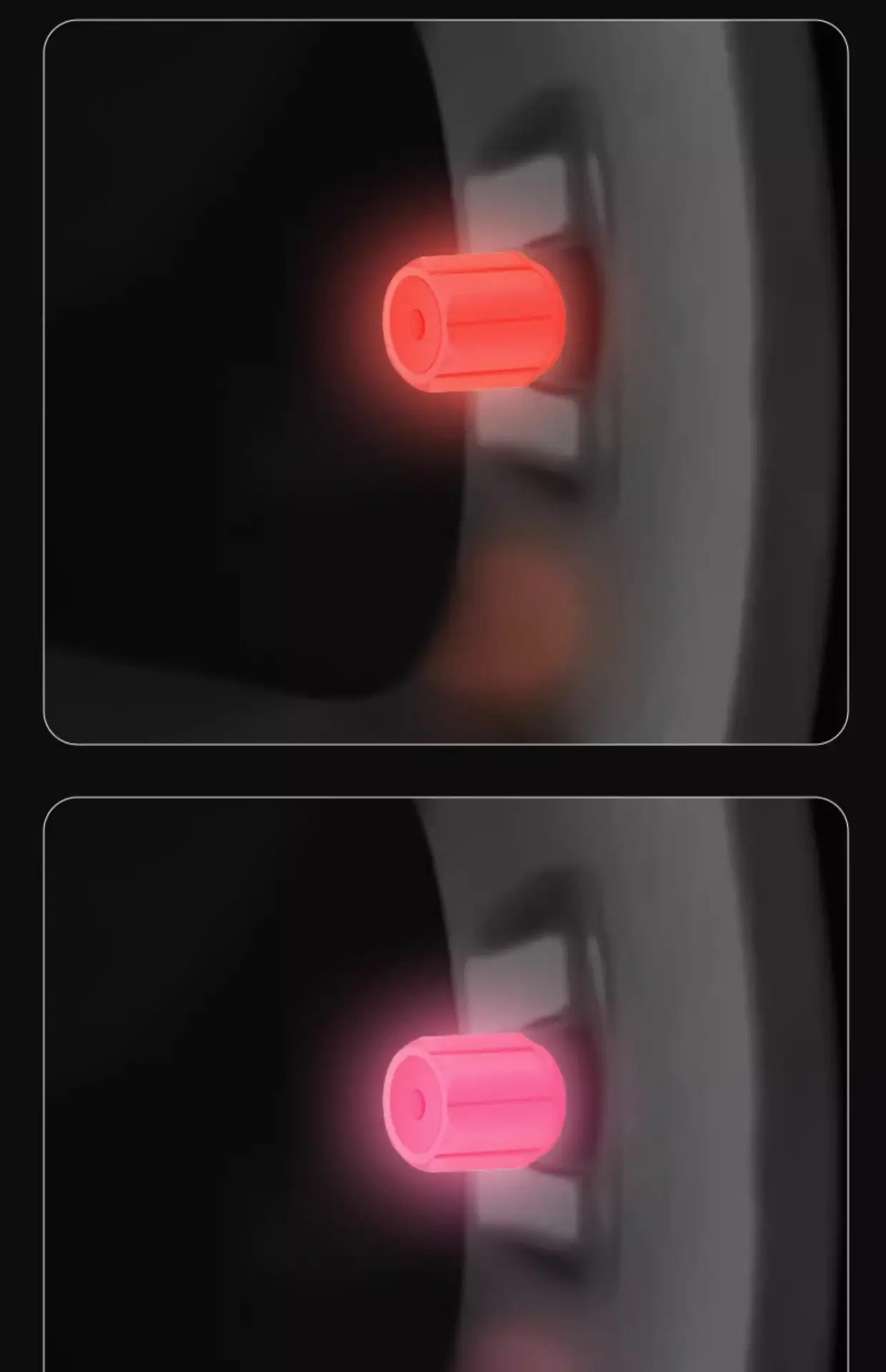 Luminous Tire Valve Cap Electric Motorcycle — feature 17