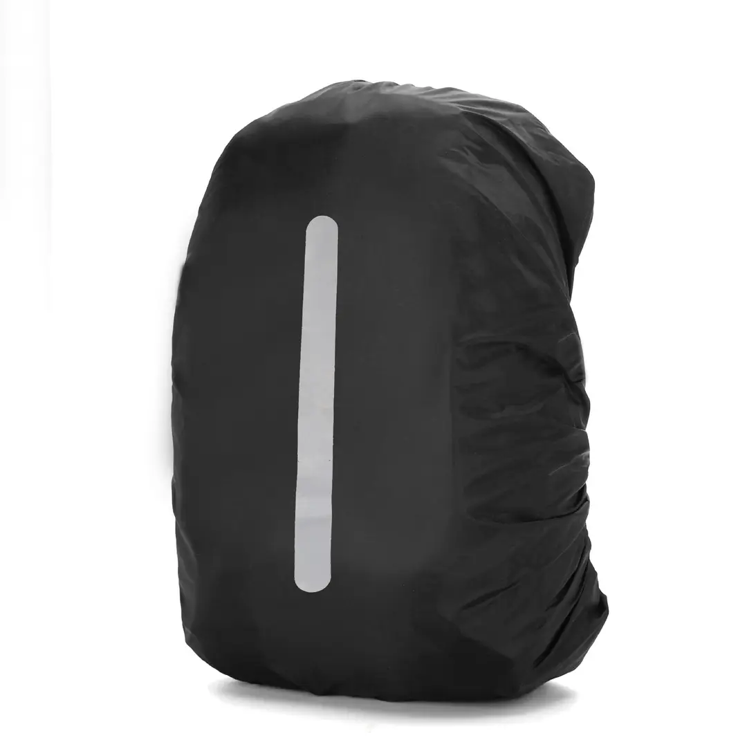 Cross-Border Popular Amazon Temu Code-Printed Dropshipping Reflective Backpack Rain Cover Outdoor Hiking Backpack Waterproof Cover
