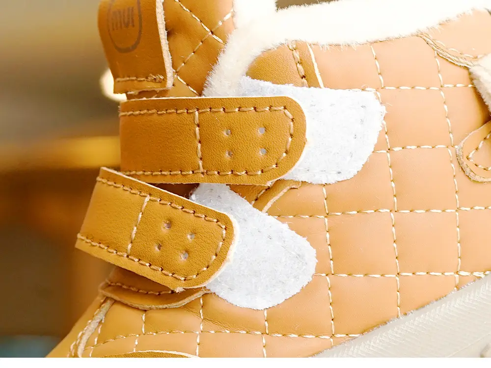 Toddler Winter Fleece Lined Shoes 1-2Yr Warm Non-Slip — feature 2