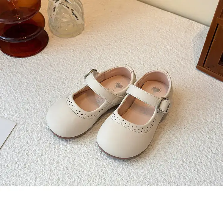 Children's Black Leather Flat Shoes for Toddler 2025 — feature 11