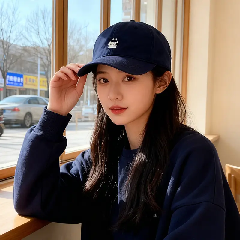 Korean Style Cat Cap for Women with Wide Brim - Image 9