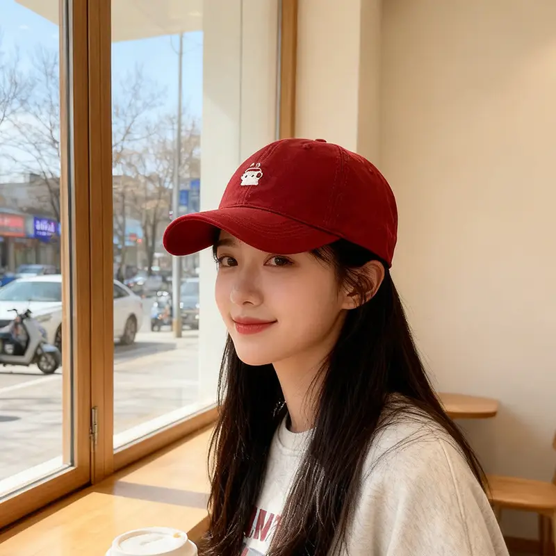 Korean Style Cat Cap for Women with Wide Brim - Image 10