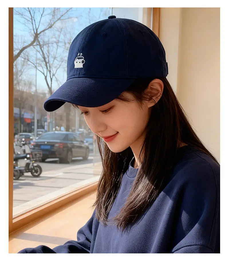 Korean Style Cat Cap for Women with Wide Brim — feature 7