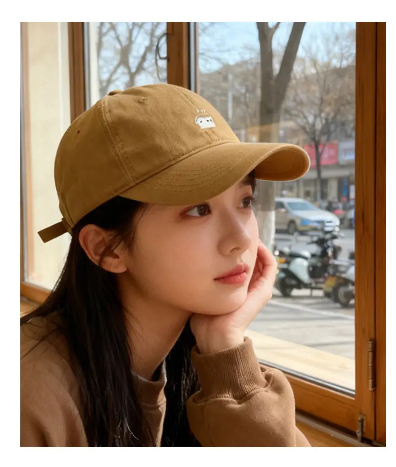 Korean Style Cat Cap for Women with Wide Brim — feature 9
