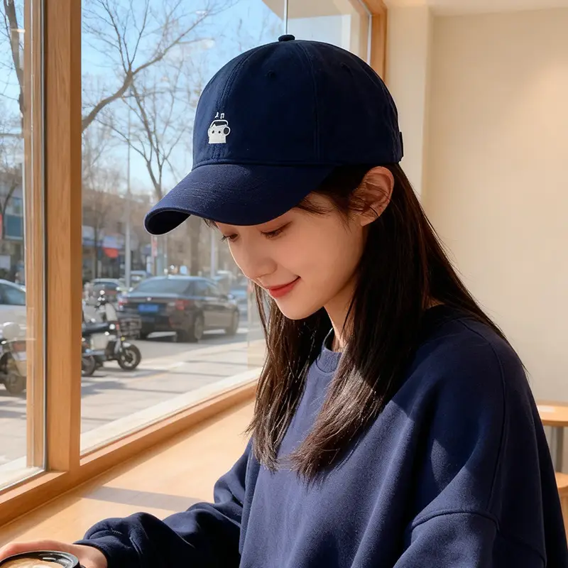 Korean Style Cat Cap for Women with Wide Brim - Image 2