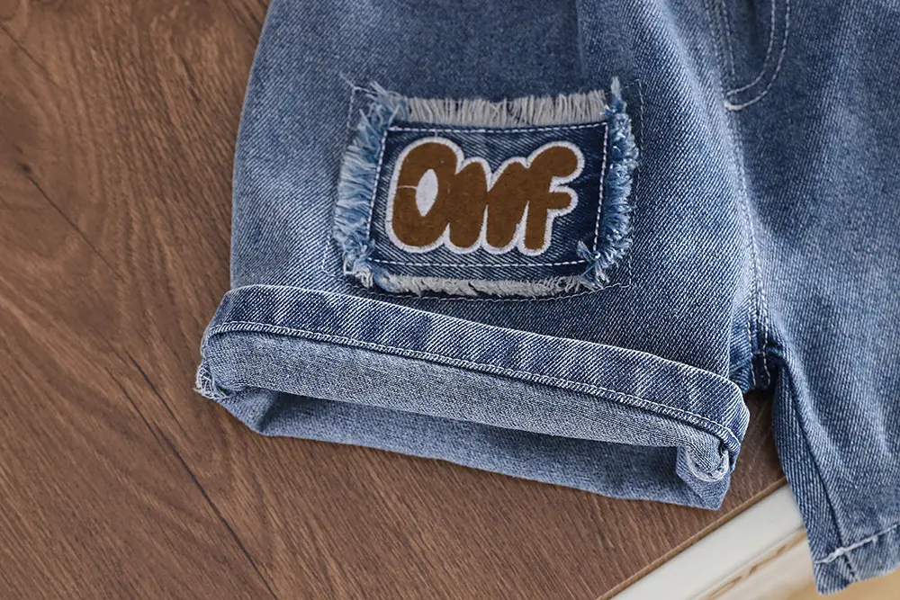 Boys Denim Shorts T-Shirt 2026 Set — feature 20