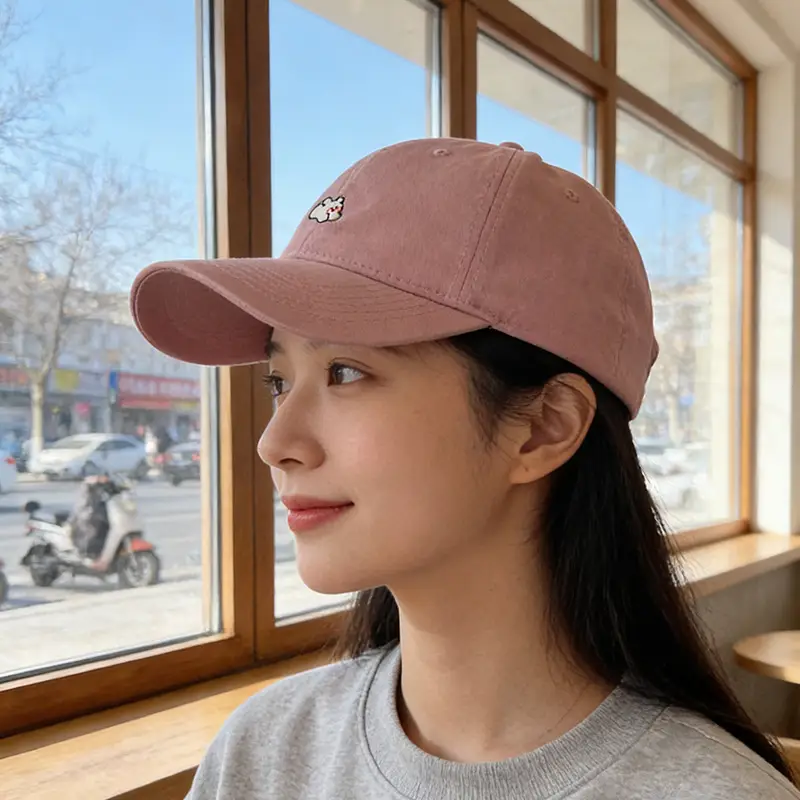 Women Rabbit Embroidered Duck Cap Sun Hat 2025 - Image 9