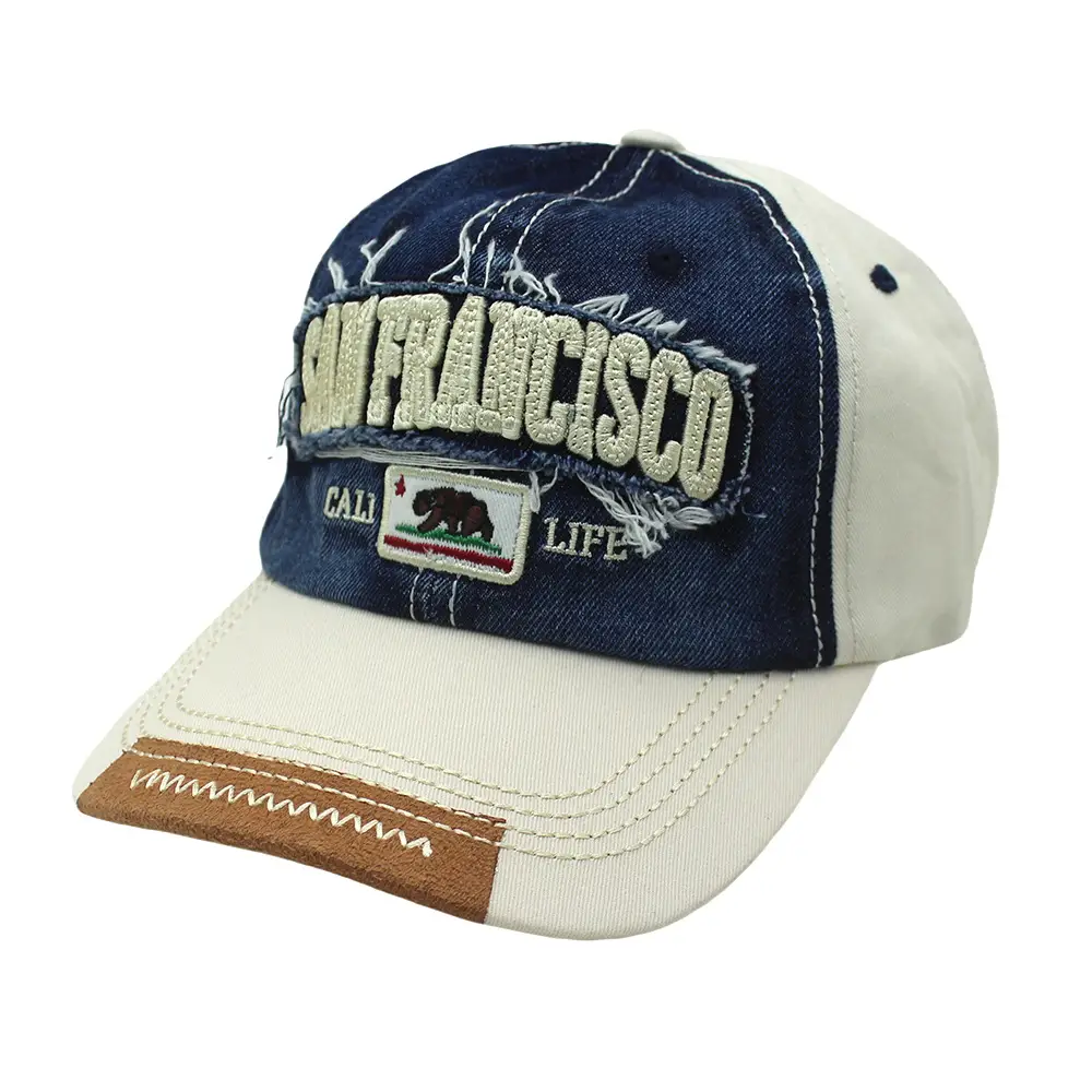 San Francisco Washed Cap for Men Women Outdoor — feature 2