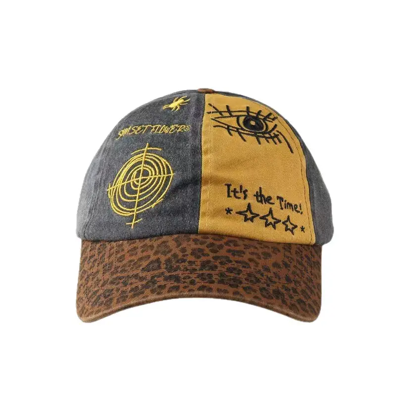 Women Leopard Print Washable Cap - Image 6