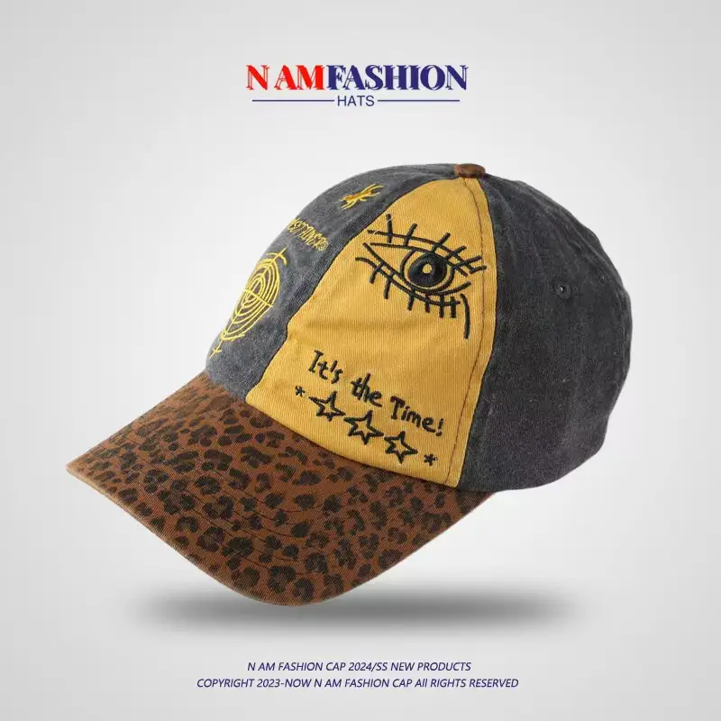 Women Leopard Print Washable Cap — feature 4