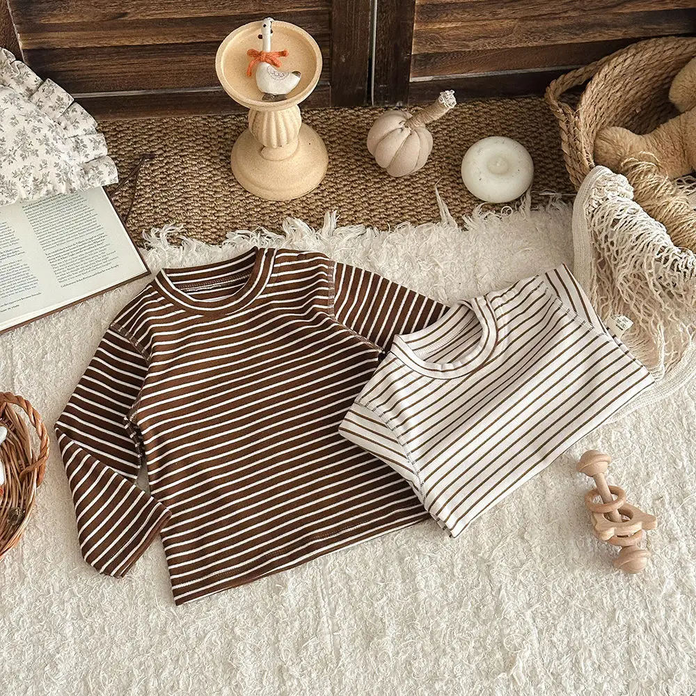 Children's Striped Thermal Top Winter Base Layer — feature 3