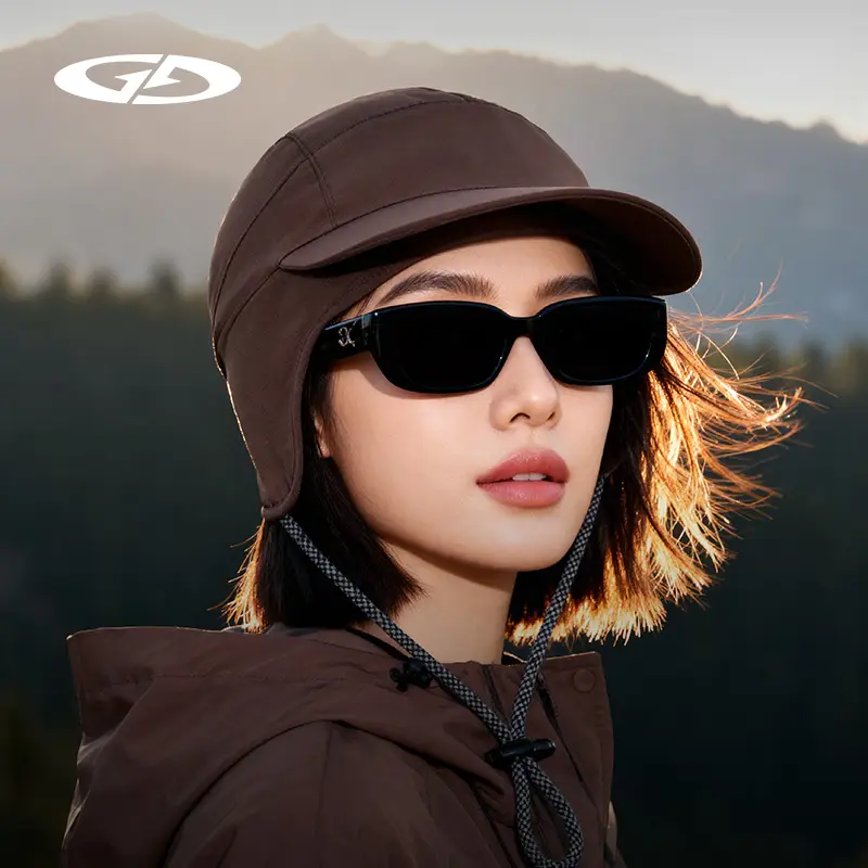 Winter Cycling Hat Velvet Ear Protection Brown - Image 7