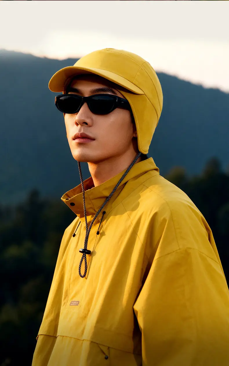 Winter Cycling Hat Velvet Ear Protection Brown — feature 12
