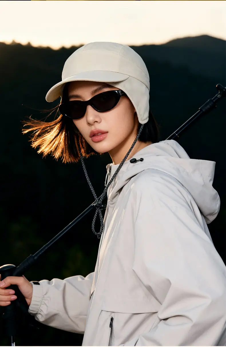 Winter Cycling Hat Velvet Ear Protection Brown — feature 13