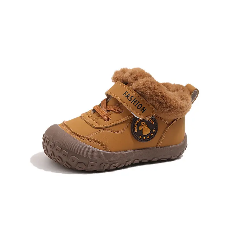 Baby Velvet Winter Sneakers Soft Soles Warm