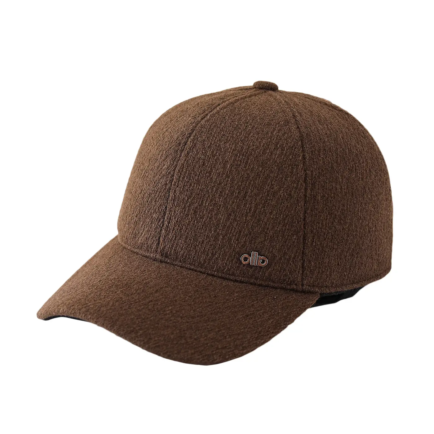 Brown Fleece Baseball Cap for Men Women Elderly Cold Proof Warm Clothing Accessories - Image 6