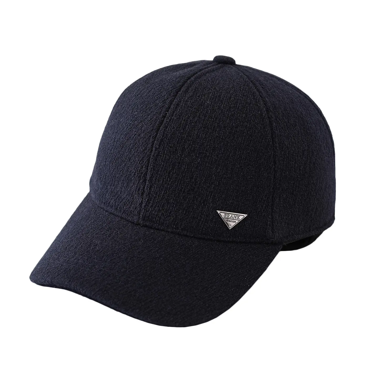 Men's Brown Wool Cap Winter Warm Ear Protection - Image 6