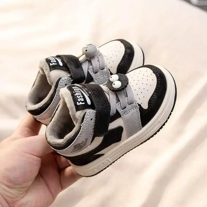 Baby Velvet Sports Shoes for Men Women Winter Autumn Soft Sole