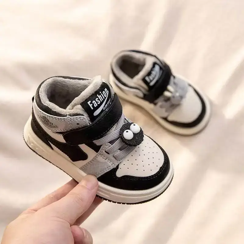 Baby Velvet Sports Shoes for Men Women Winter Autumn Soft Sole