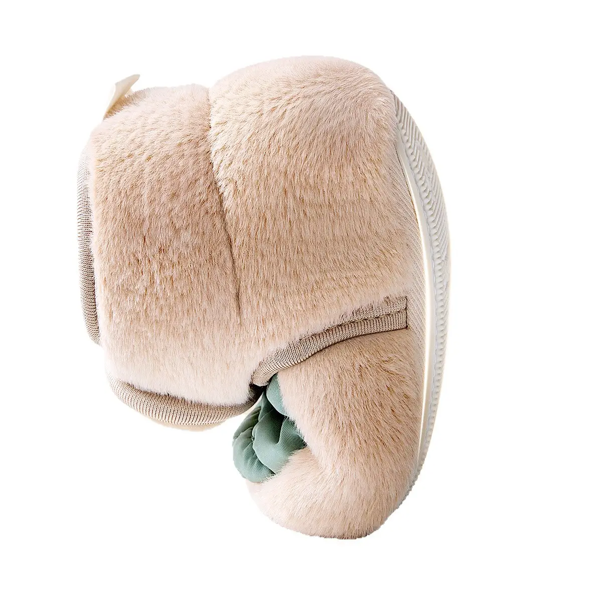 Pink Fleece Baby Shoes for Newborns Warm Winter