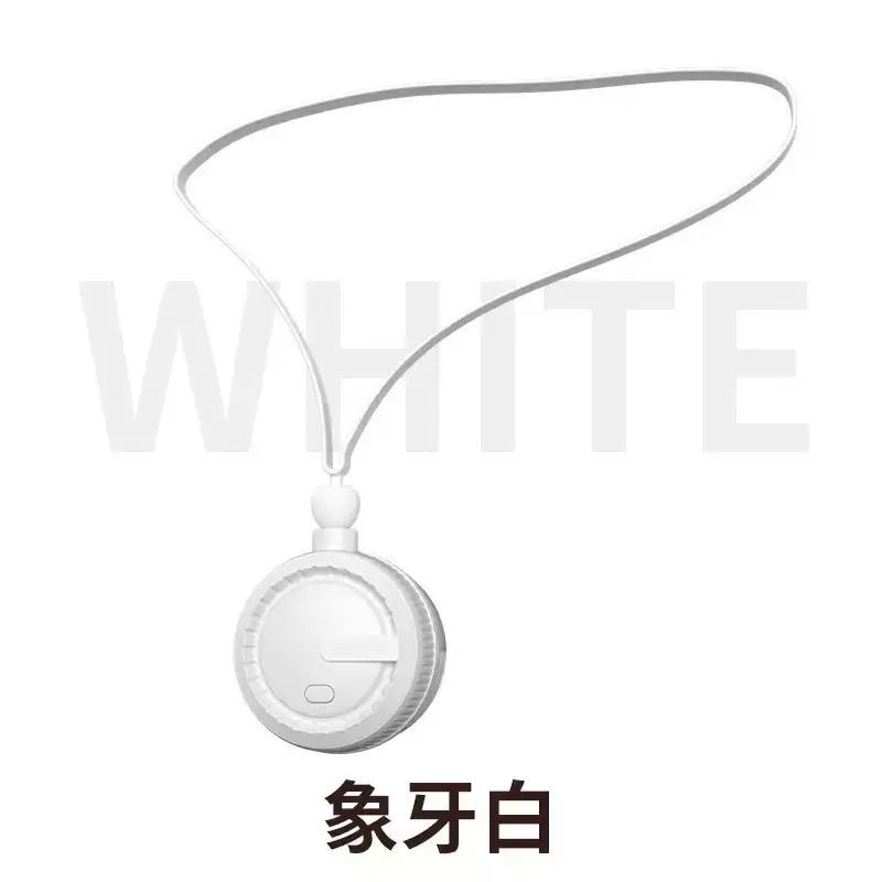 New Style Hanging Neck Fan Portable Ultra-Quiet Lazy Hanging Neck Mini Summer Long-Lasting Small Fan Outdoor