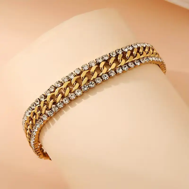 18K Gold Diamond Adjustable Bracelet for Women β feature 5